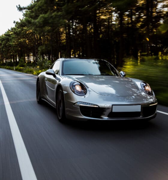 Porsche su strada