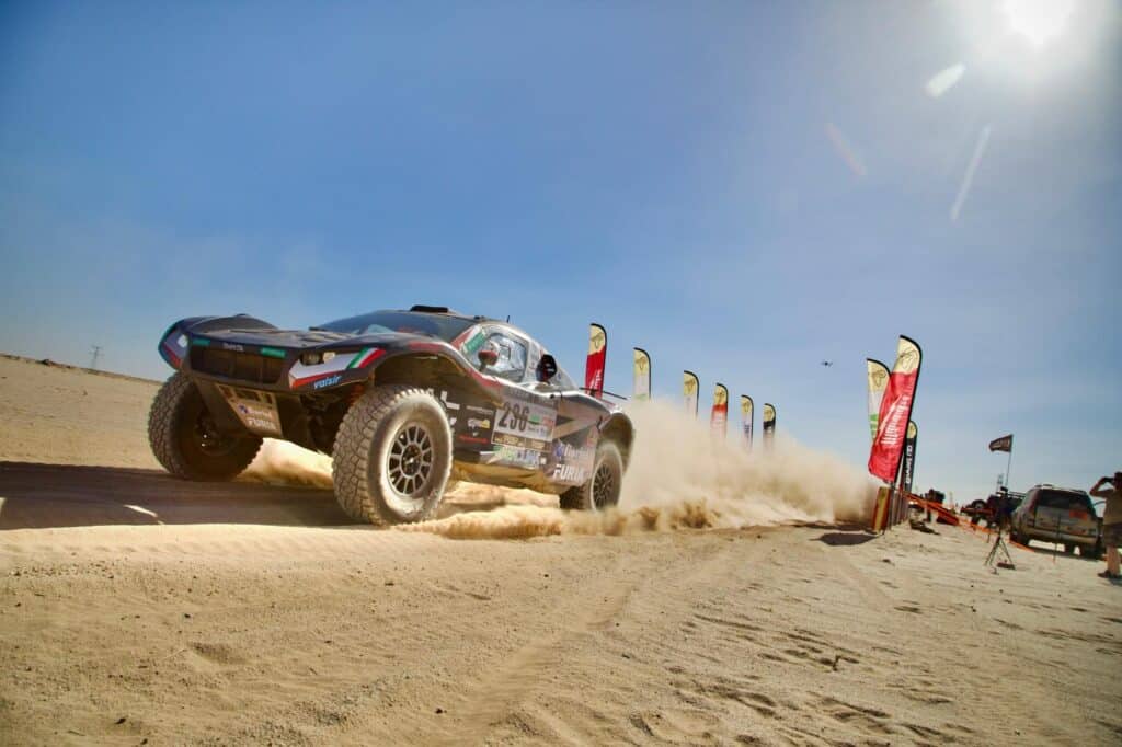 Il Century C6 di Schiumarini all'Africa Eco Race