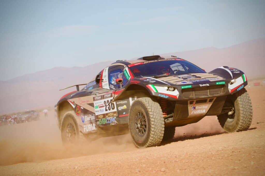 Il Century C6 di Schiumarini all'Africa Eco Race