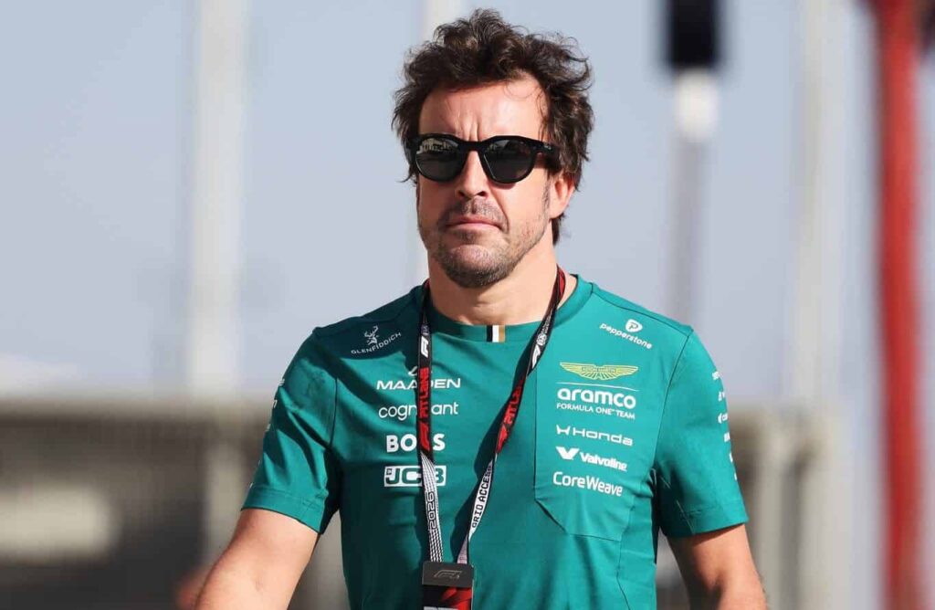 Fernando Alonso in Bahrain