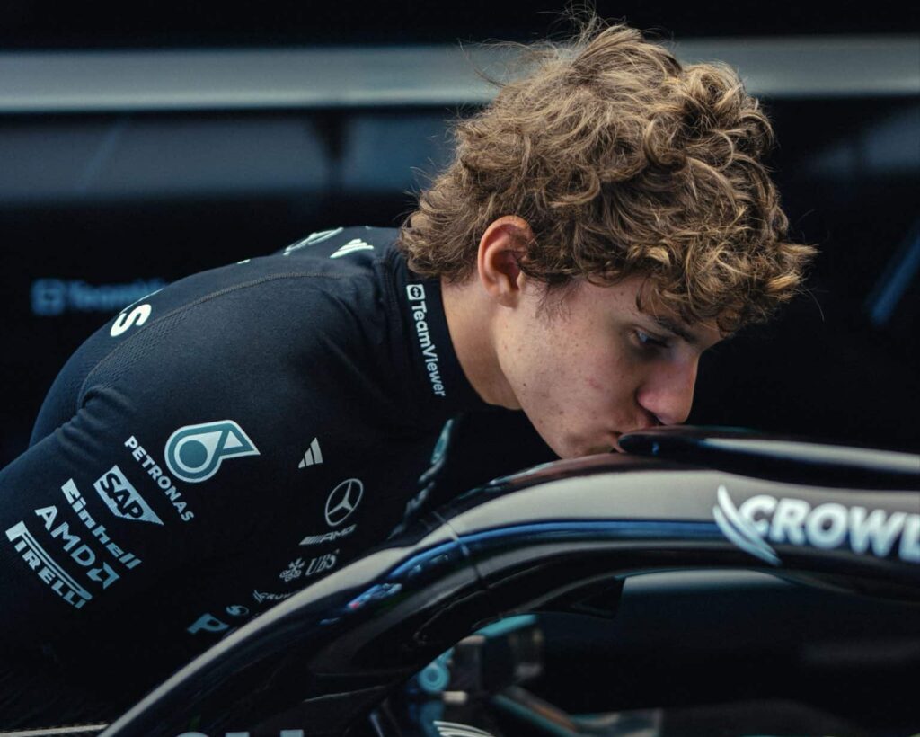 Kimi Antonelli nel GP d'Australia 2026 