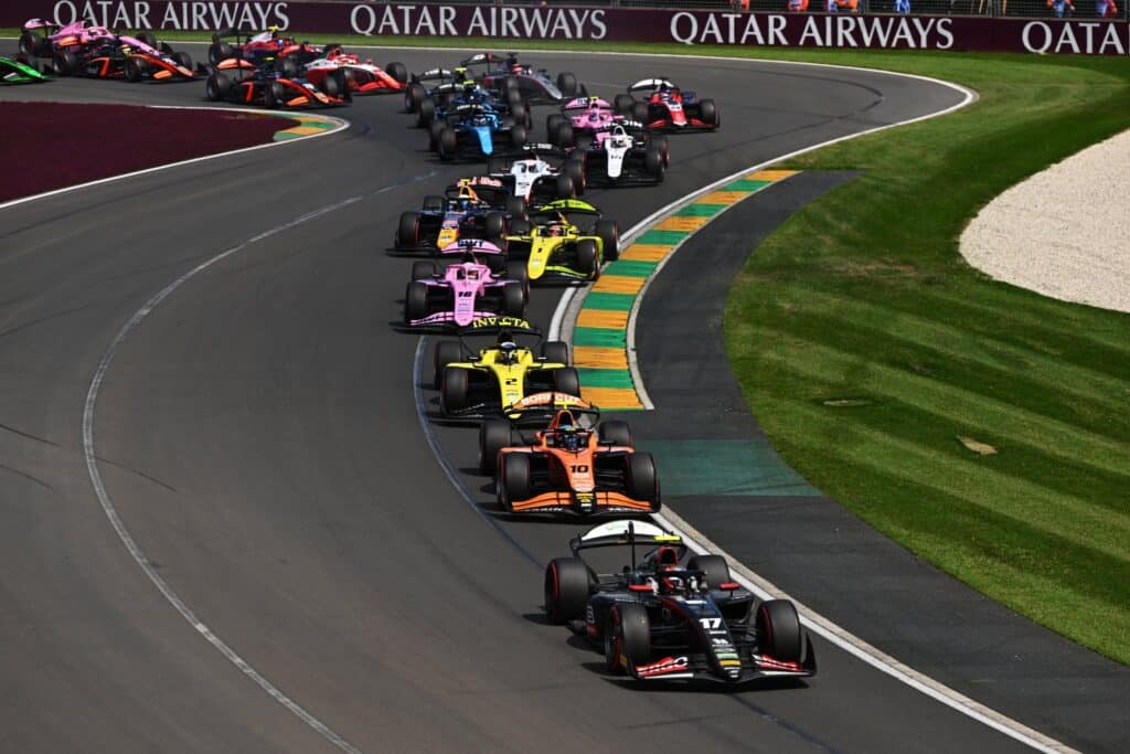 La partenza della Sprint Race in Australia