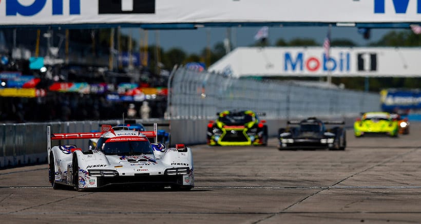Porsche Penske #7 al comando della 12 Ore di Sebring
