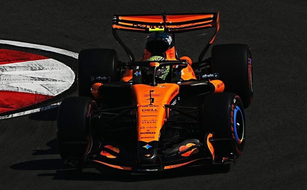 Lando Norris in Cina