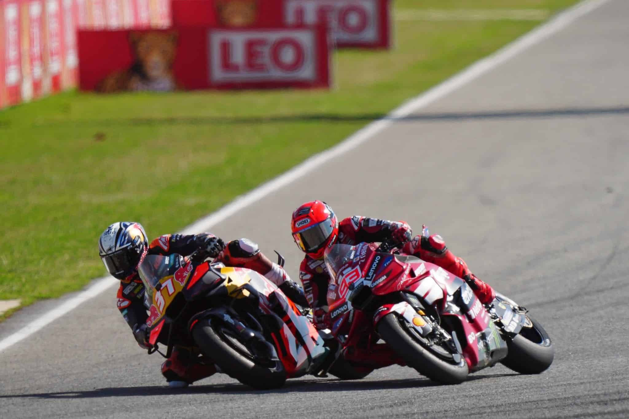 Marc e Acosta nella Sprint a Buriram