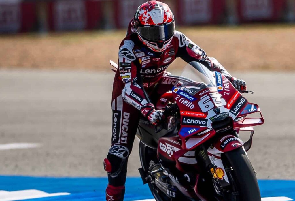 Pecco in pista a Buriram
