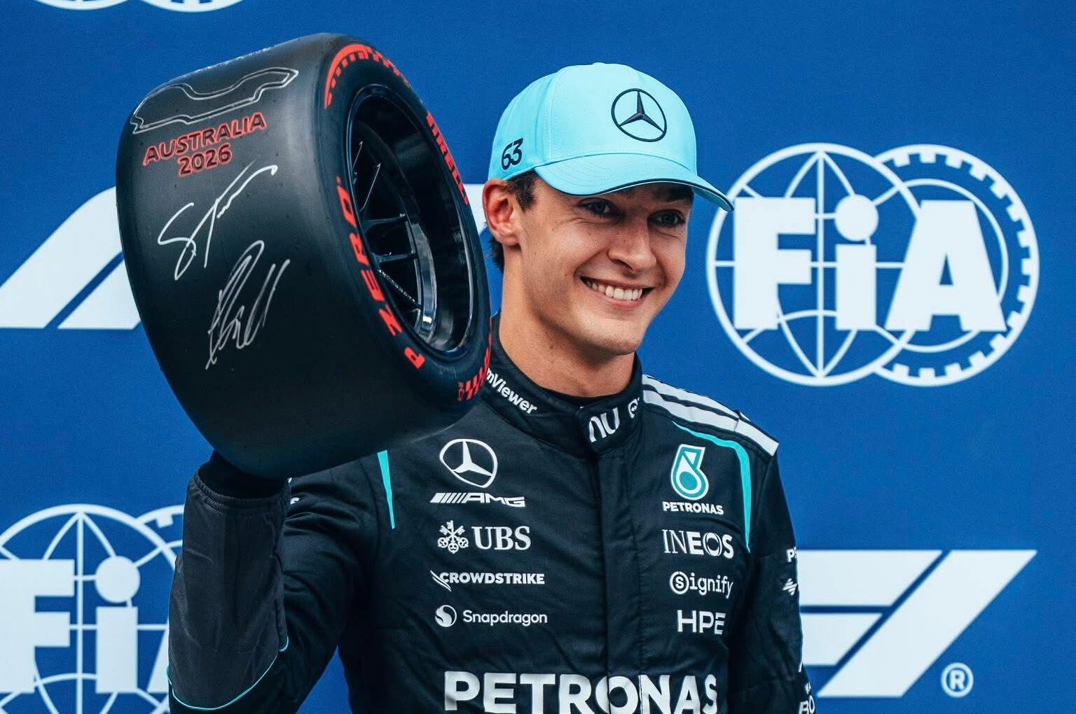 Prima fila di nuovo tutta Mercedes da Silverstone 2024