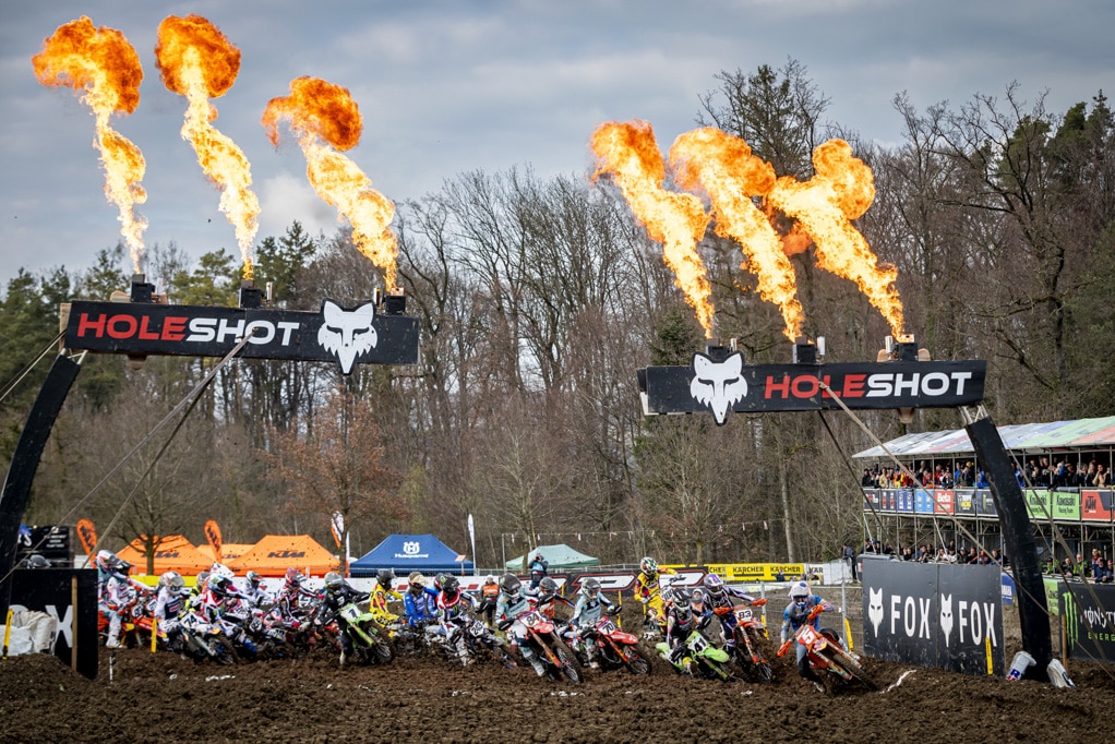 La partenza del round della Svizzera 2026 (© mxgp.com)