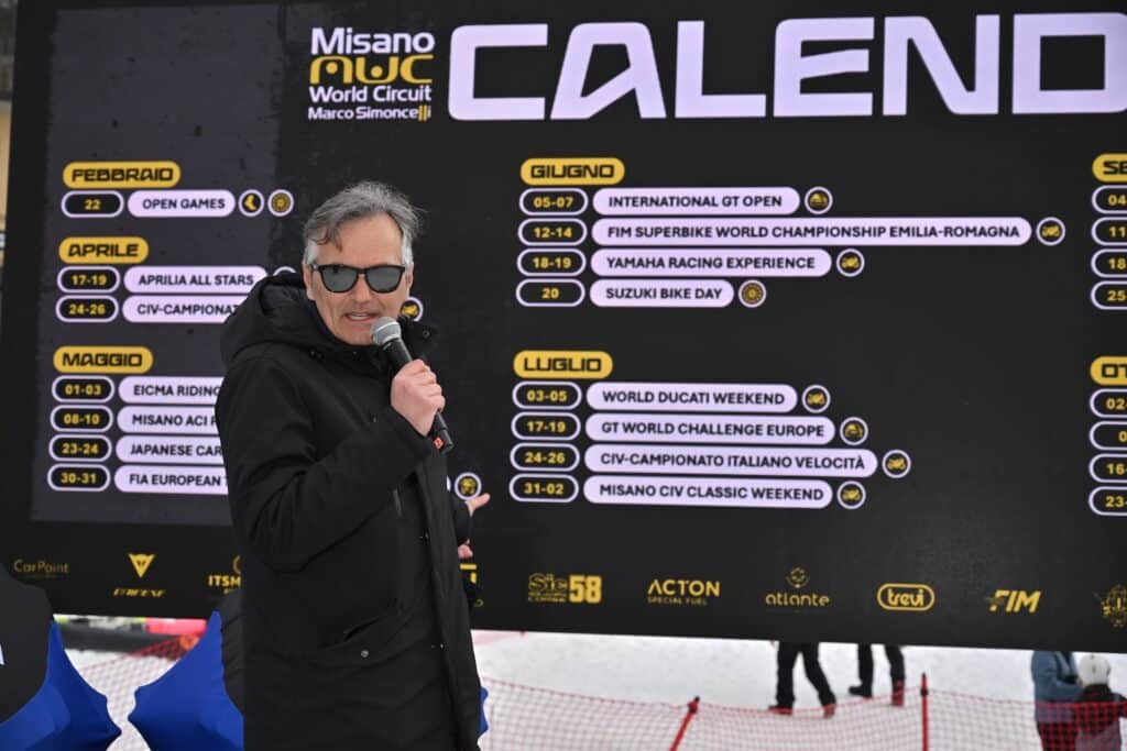 Il Managing Director del Misano World Circuit, Andrea Albani (© Foto Snap Shot - Misano World Circuit)