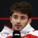 Charles Leclerc in conferenza stampa prima del GP di Suzuka (© f1.com)