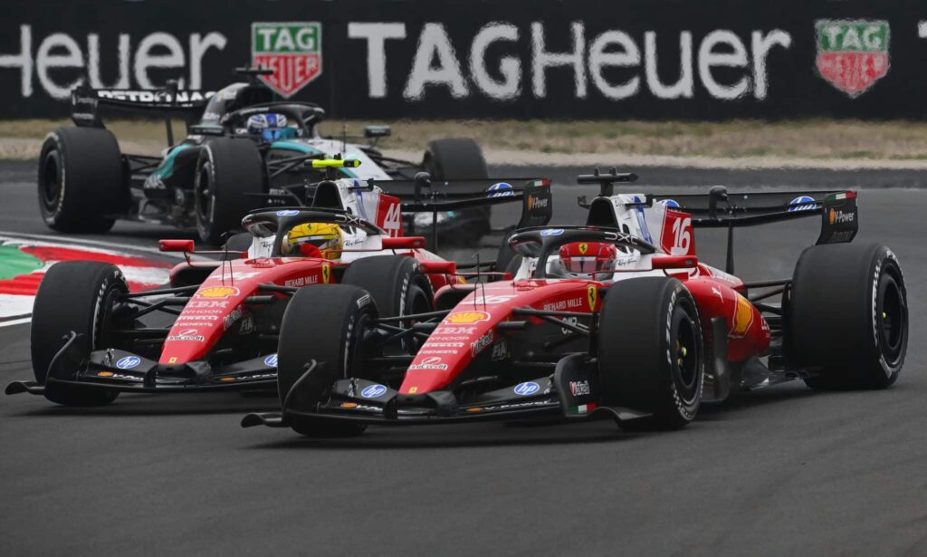 hamilton leclerc gp cina