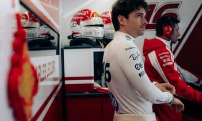 Charles Leclerc durante il weekend del GP di Cina (© Ferrari)