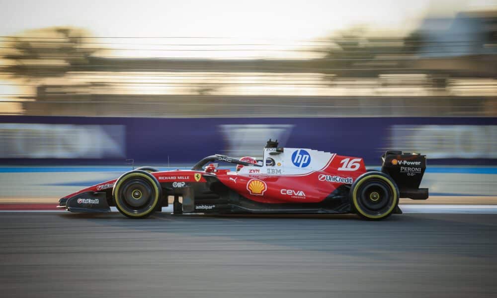 leclerc f1 test bahrain