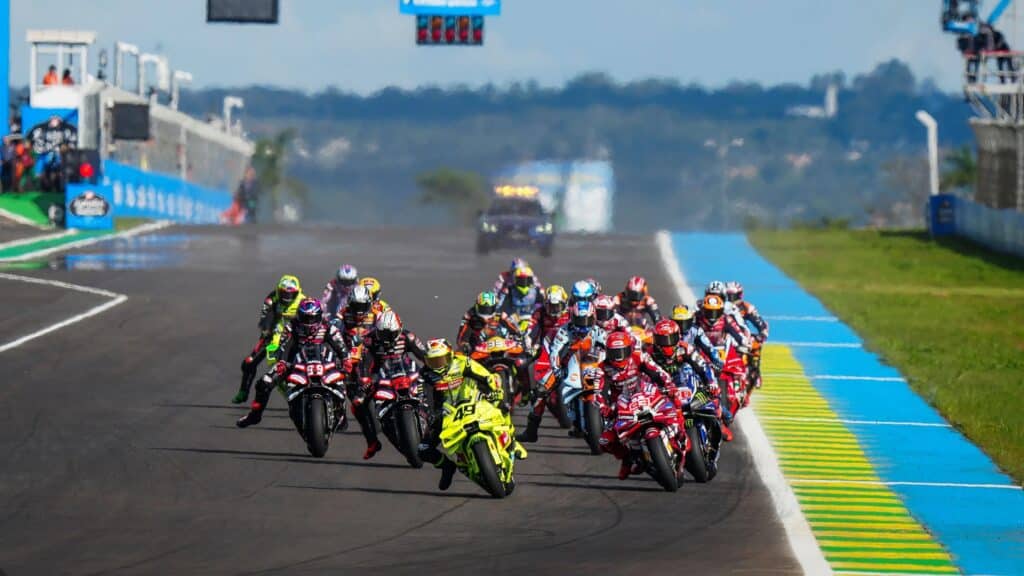 La partenza del GP del Brasile a Goiania (© MotoGP)