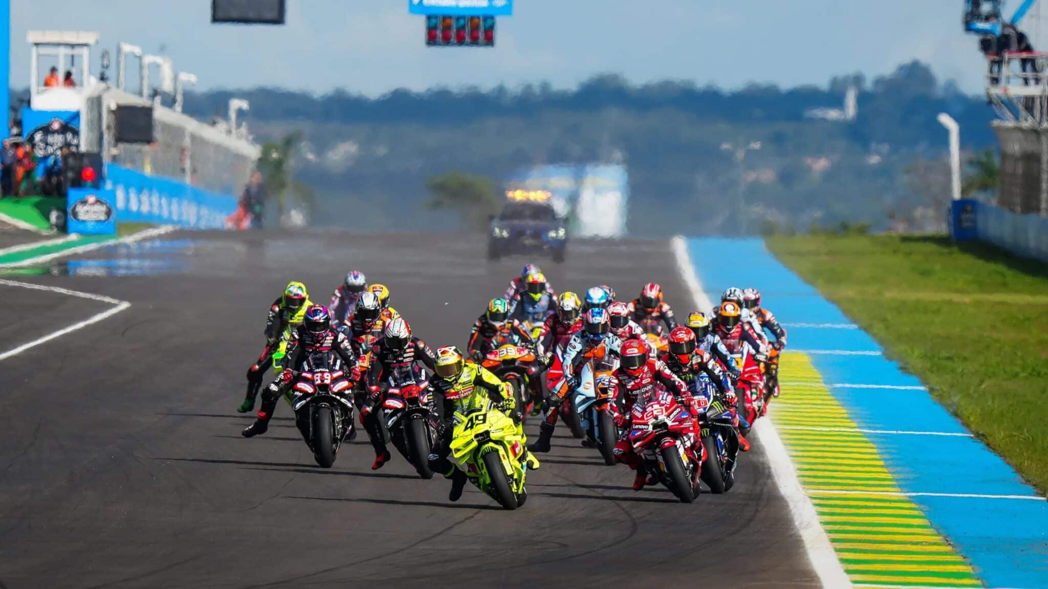 La partenza del GP del Brasile a Goiania (© MotoGP)