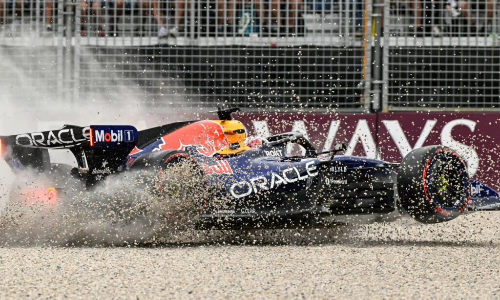 verstappen incidente qualifiche gp australia f1