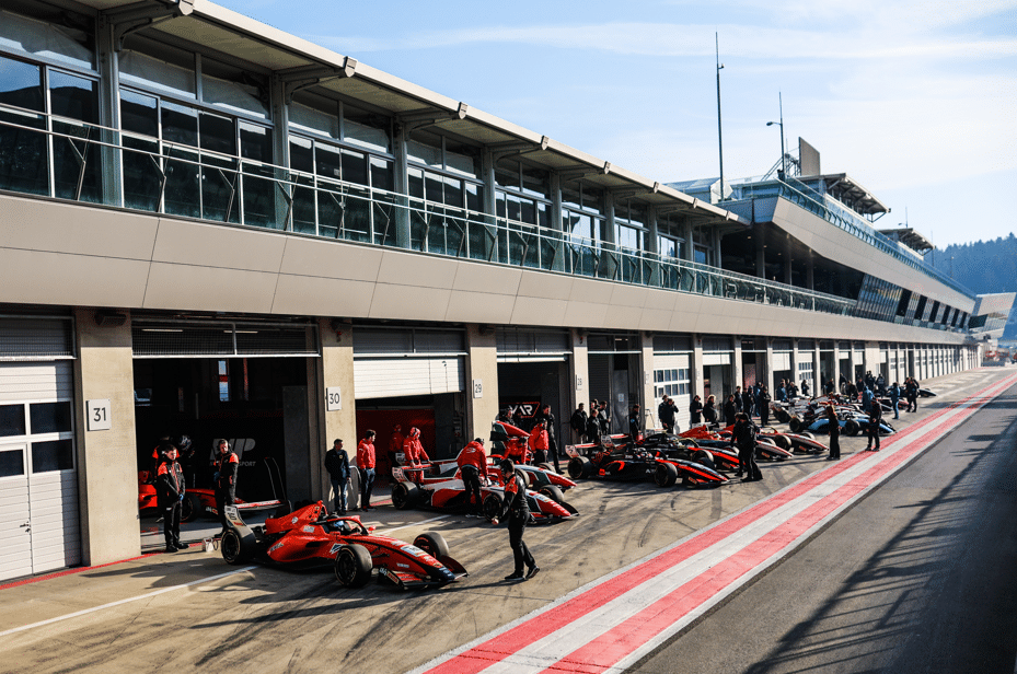 tutti i team FREC durante i test a Spielberg (© archiviofotografico.acisport.it )