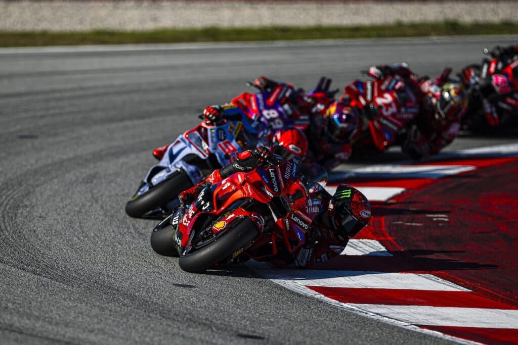 Bagnaia in sella alla GP24