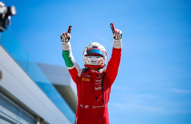 Prima vittoria del 2026 per Nakamura-Berta durante Gara 1 a Spielberg  (© archiviofotografico.acisport.it )