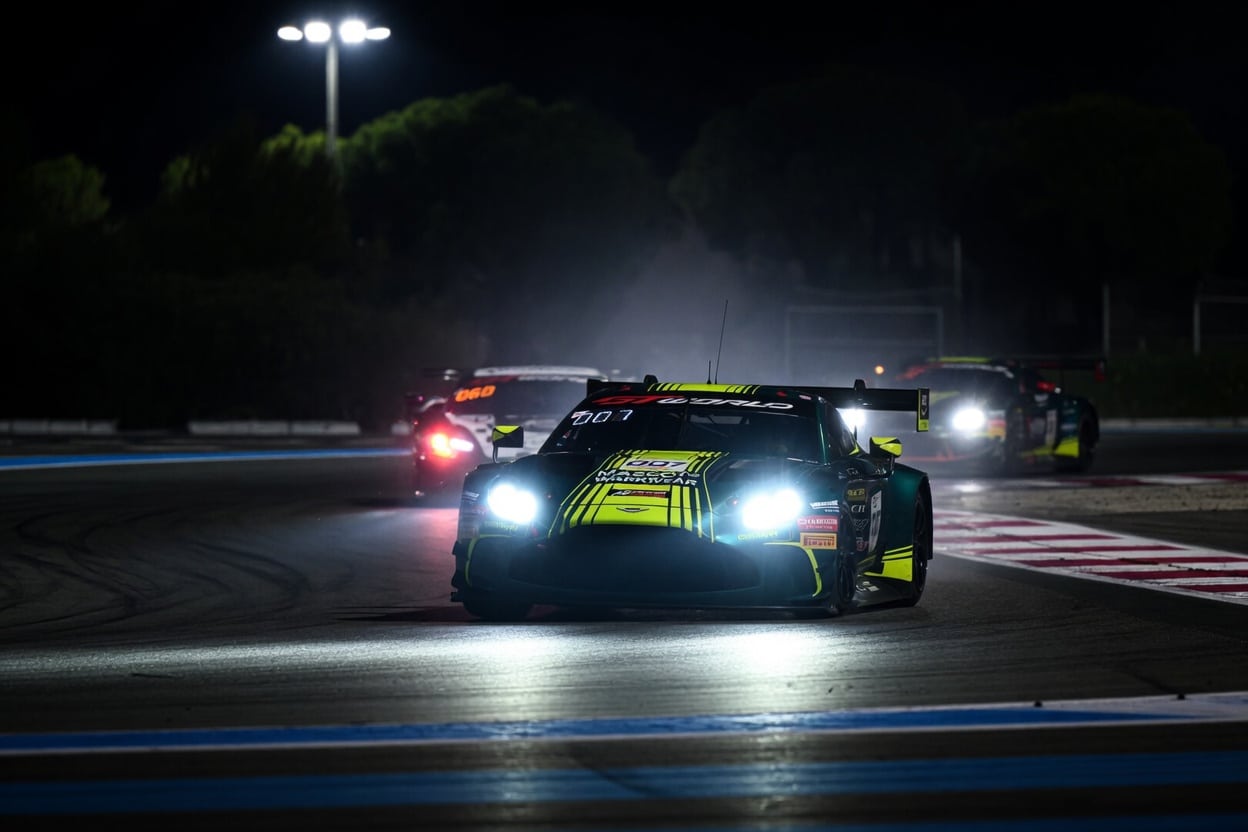 La #007 Aston Martin vincitrice della 1000 Km del Paul Ricard n(© JEP - SRO)