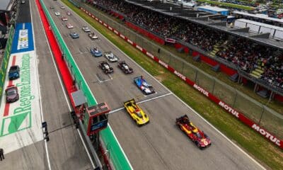 La partenza della 6 Ore di Imola del WEC 2025, che sarà round inaugurale nel 2026 (© DPPI - FIA WEC)