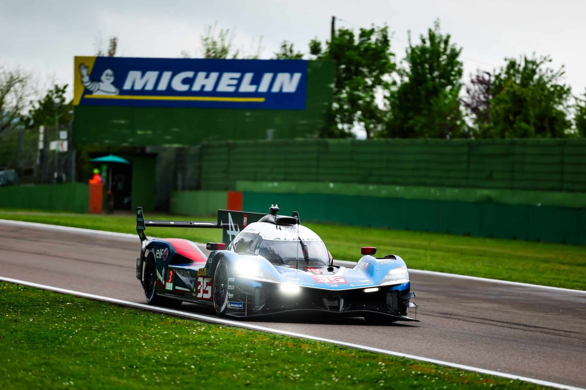 Alpine Endurance Team, Alpine A424 #35 in azione a Imola