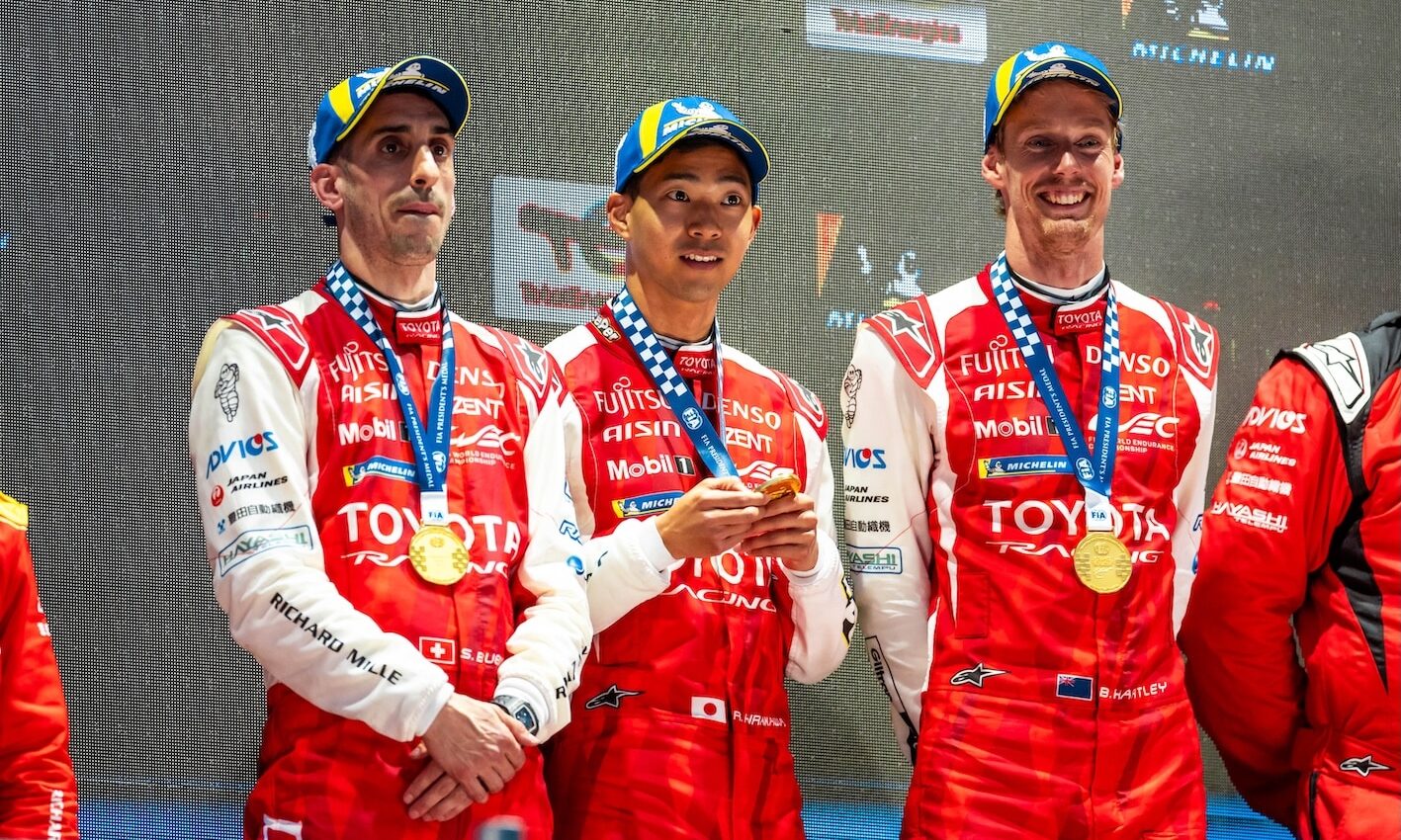 buemi hartley hirakawa toyota imola wec