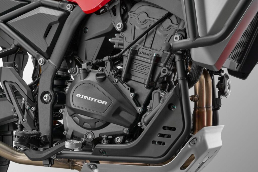 Il motore della QJ Motor SRT 450 RX (© QJ Motor)