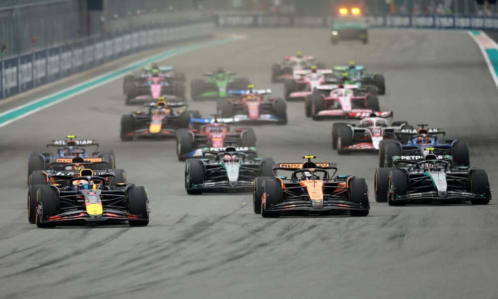 La partenza del GP di Miami 2025