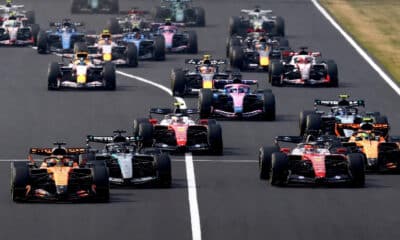 La partenza del GP di F1 del Giappone (© f1.com)
