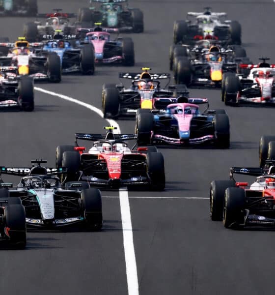 La partenza del GP di F1 del Giappone (© f1.com)