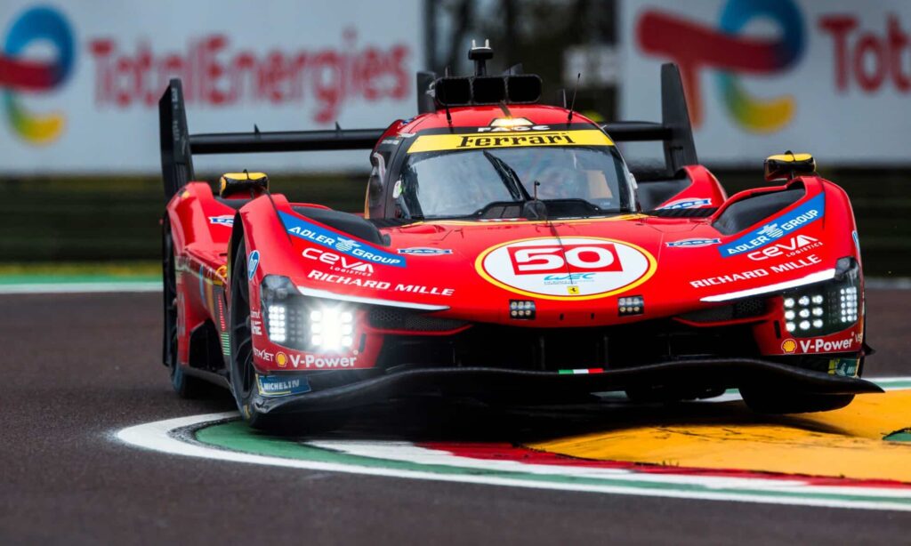 ferrari 50 prologo wec imola