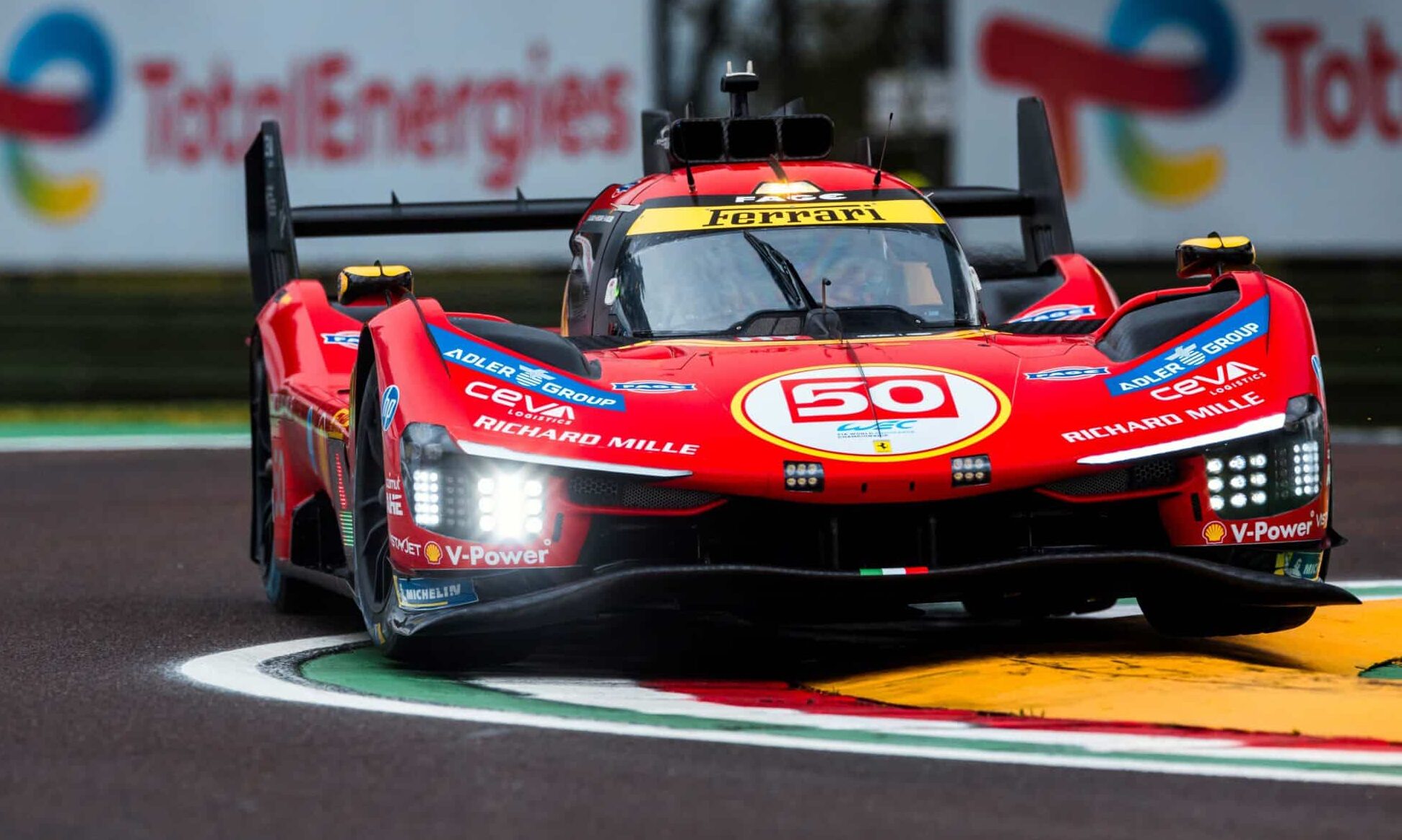 ferrari 50 prologo wec imola