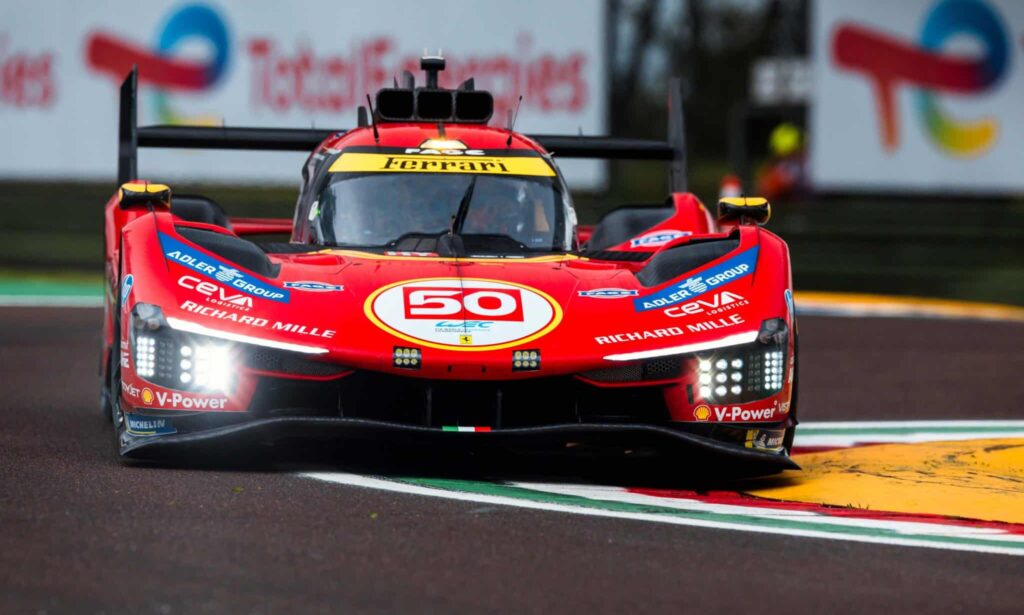 ferrari 50 prologo wec imola 2026