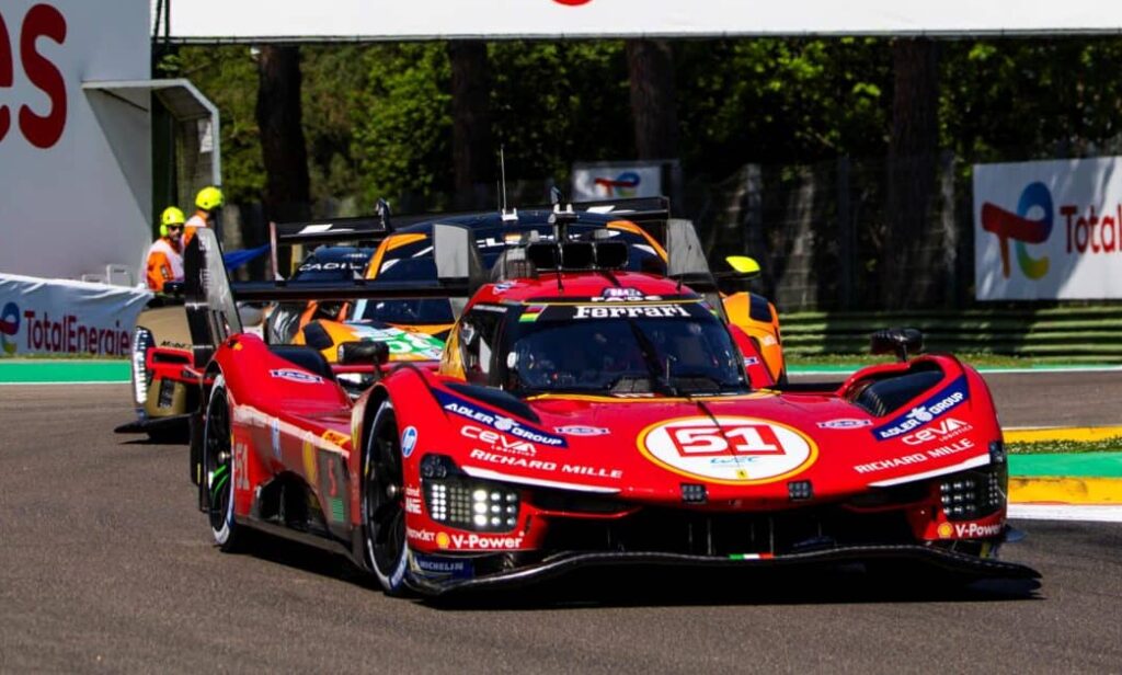 ferrari 51 wec imola 2026 gara