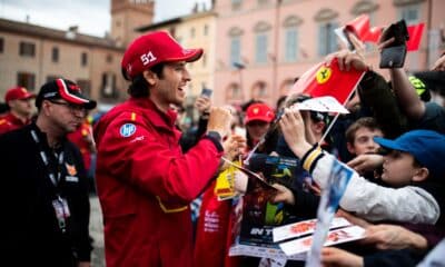 Antonio Giovinazzi al Meet the Drivers WEC 2025 (© FIA WEC - DPPI)