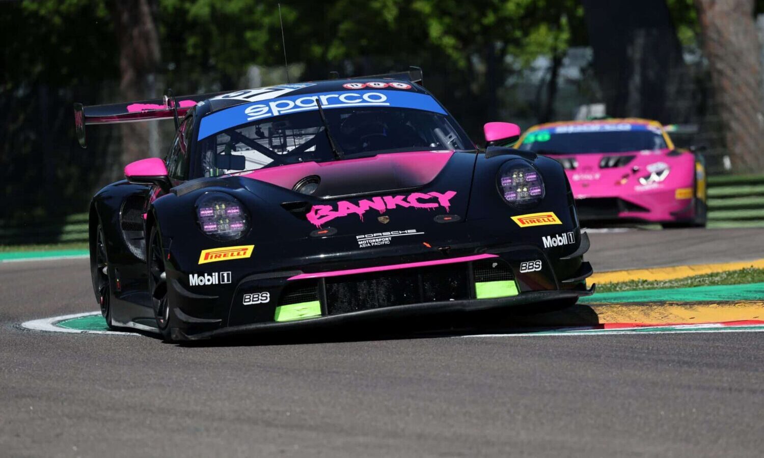 porsche #57 gt italiano sprint imola