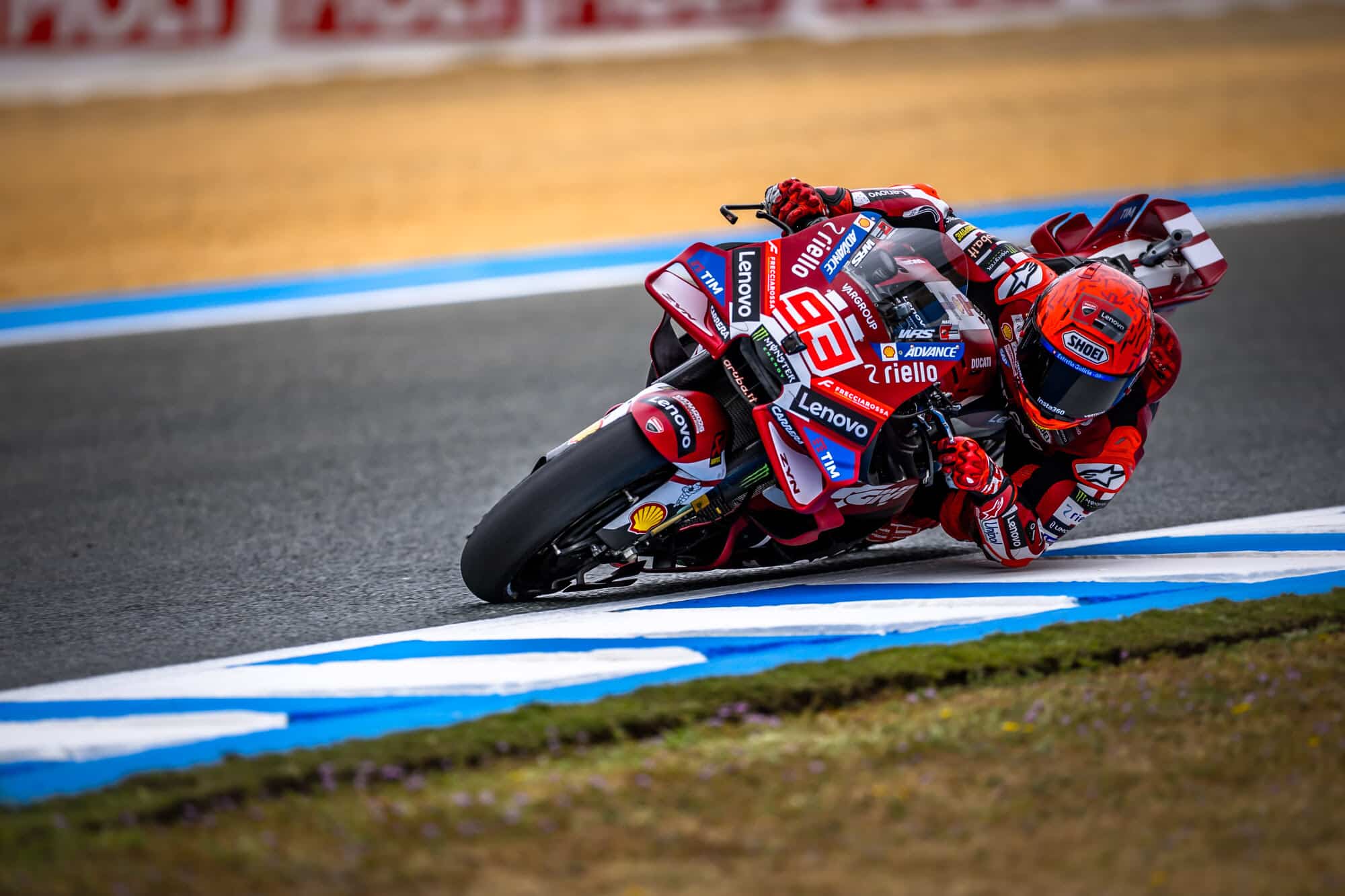 Marc Marquez in azione a Jerez, GP di Spagna 2026