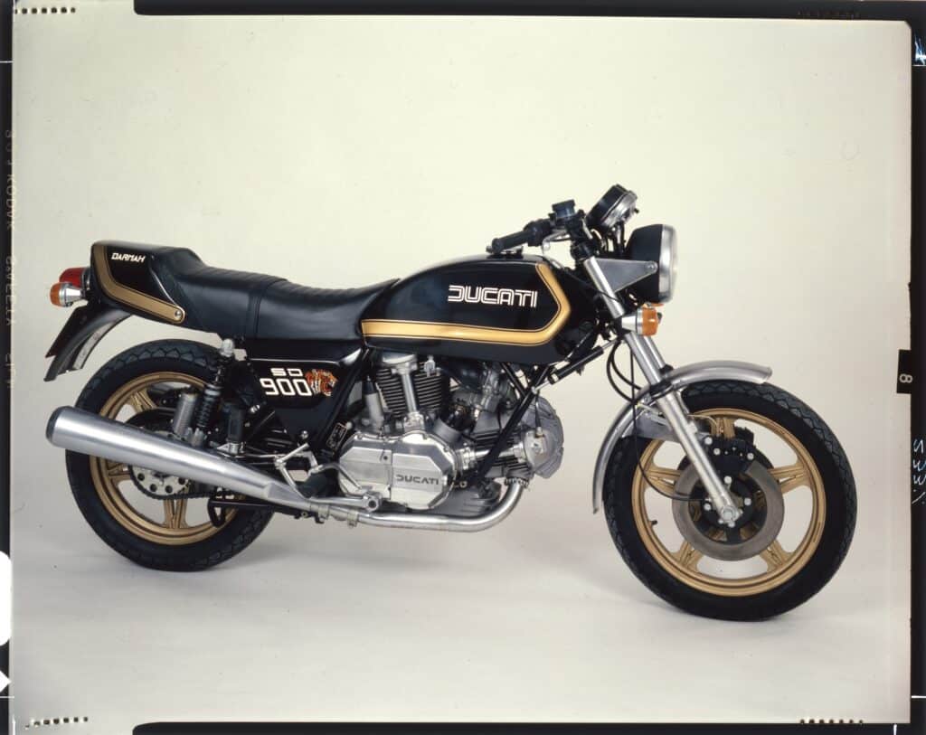 La Ducati 900 Sport Desmo Darmah del 1979 (© Ducati Media House)