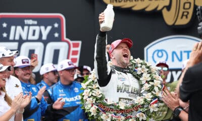 Felix Rosenqvist vince la 110°edizione della 500 miglia di Indianapolis (© indycar.com)