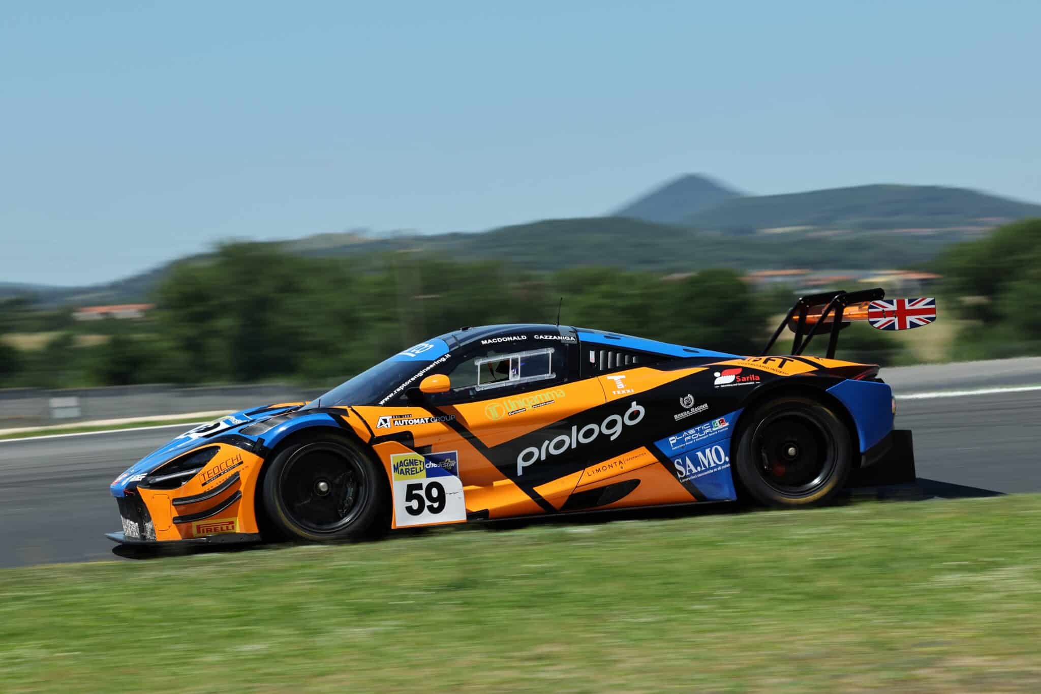 mclaren 59 gt italiano 2026 vallelunga
