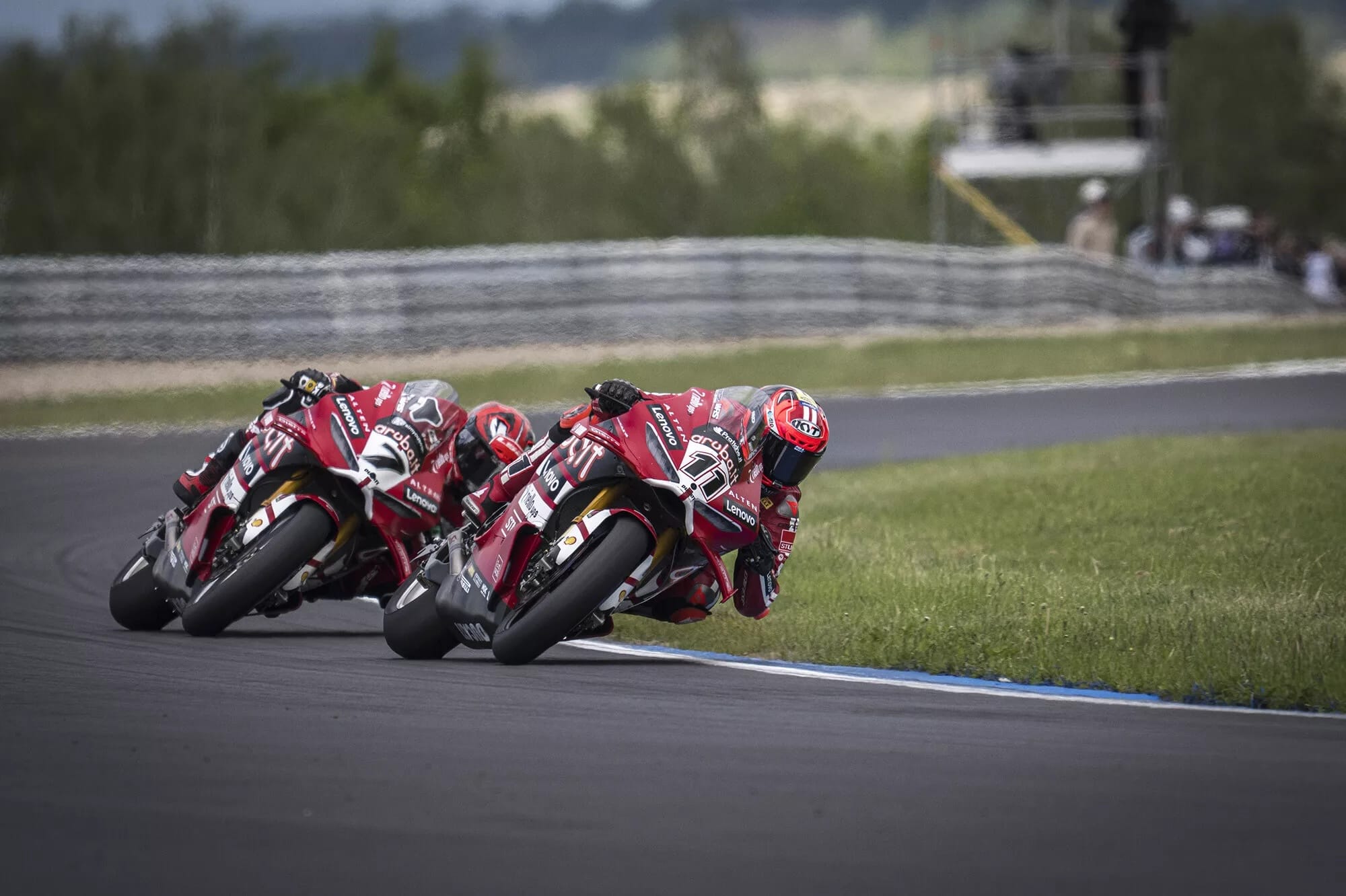 Nicolò Bulega e Iker Lecuona: continuerà il dominio Ducati in Superbike ad Aragon? (© Ducati Media House)