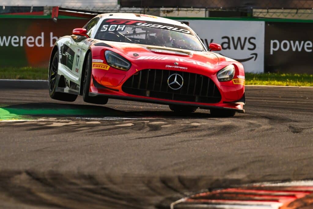 La #17 Mercedes GetSpeed alla 3 Ore di Monza del GT World Challenge (© SRO/JEP)