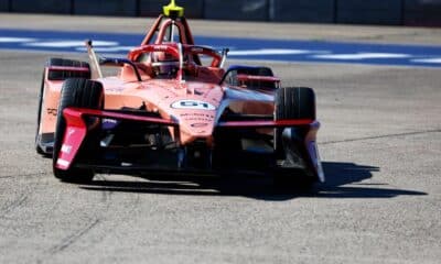 Nico Muller, vincitore di Gara 1 dell'E-Prix di Berlino di Formula E (© Formula E Media Centre / LAT Images)