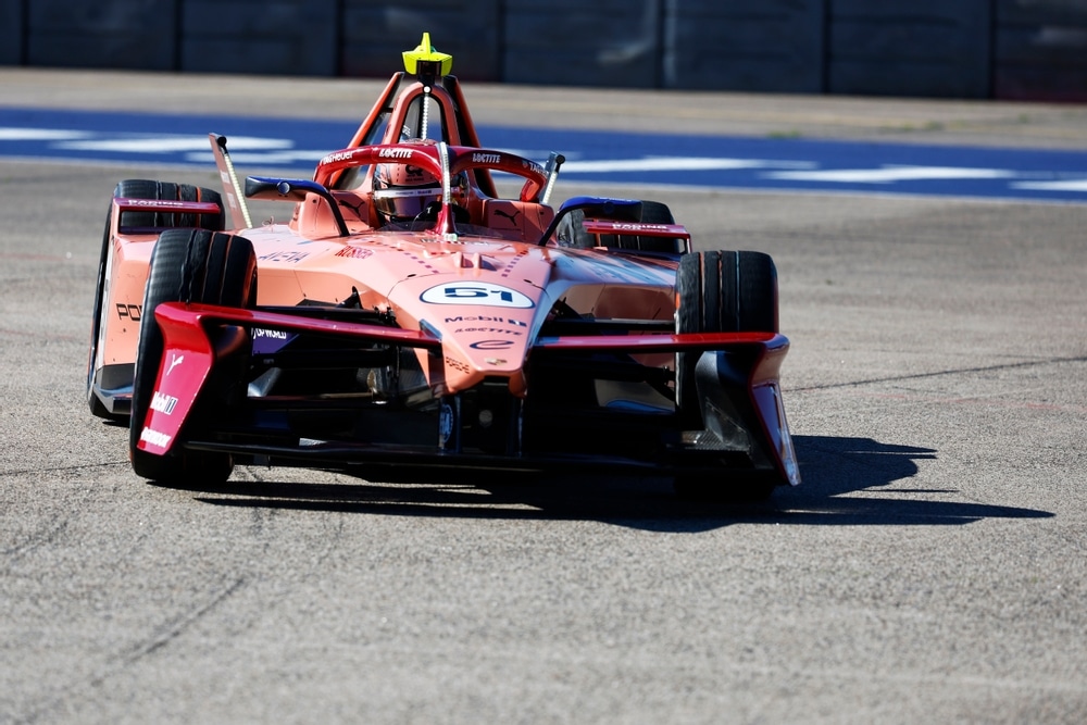 Nico Muller, vincitore di Gara 1 dell'E-Prix di Berlino di Formula E (© Formula E Media Centre / LAT Images)