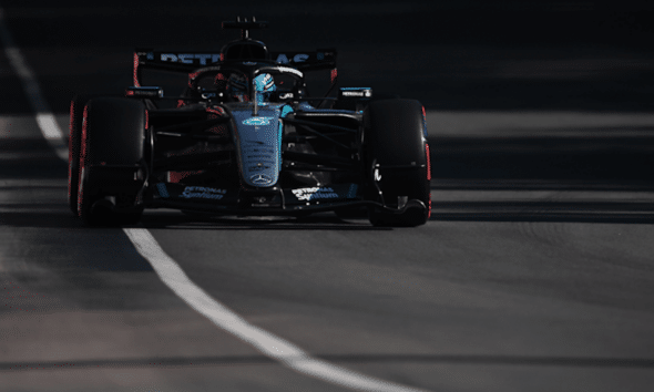 George Russell in pole nelle Qualifiche Sprint nel GP del Canada F1 2026 (© formula1.com)