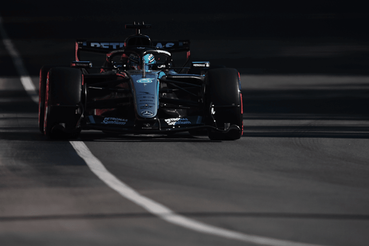 George Russell in pole nelle Qualifiche Sprint nel GP del Canada F1 2026 (© formula1.com)