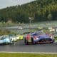 In primo piano la #3 Mercedes di Max Verstappen alla 24 Ore del Nurburgring (© www.24h-media.de / Gruppe C Photography)