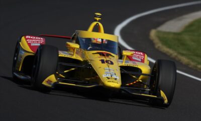 Alex Palou leader della 500 miglia di Indianapolis 2026 (© indycar.com)