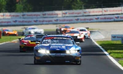 La #64 Ford Mustang HRT in pole per la 3 Ore di Monza del GT World Challenge (© SRO/JEP)
